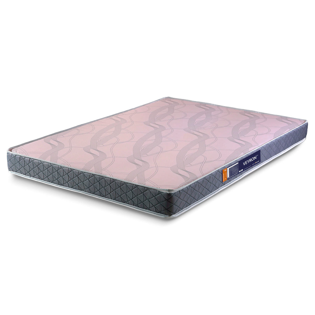 Colchão Casal Espuma D20 Veyron 138x188x12 Cinza