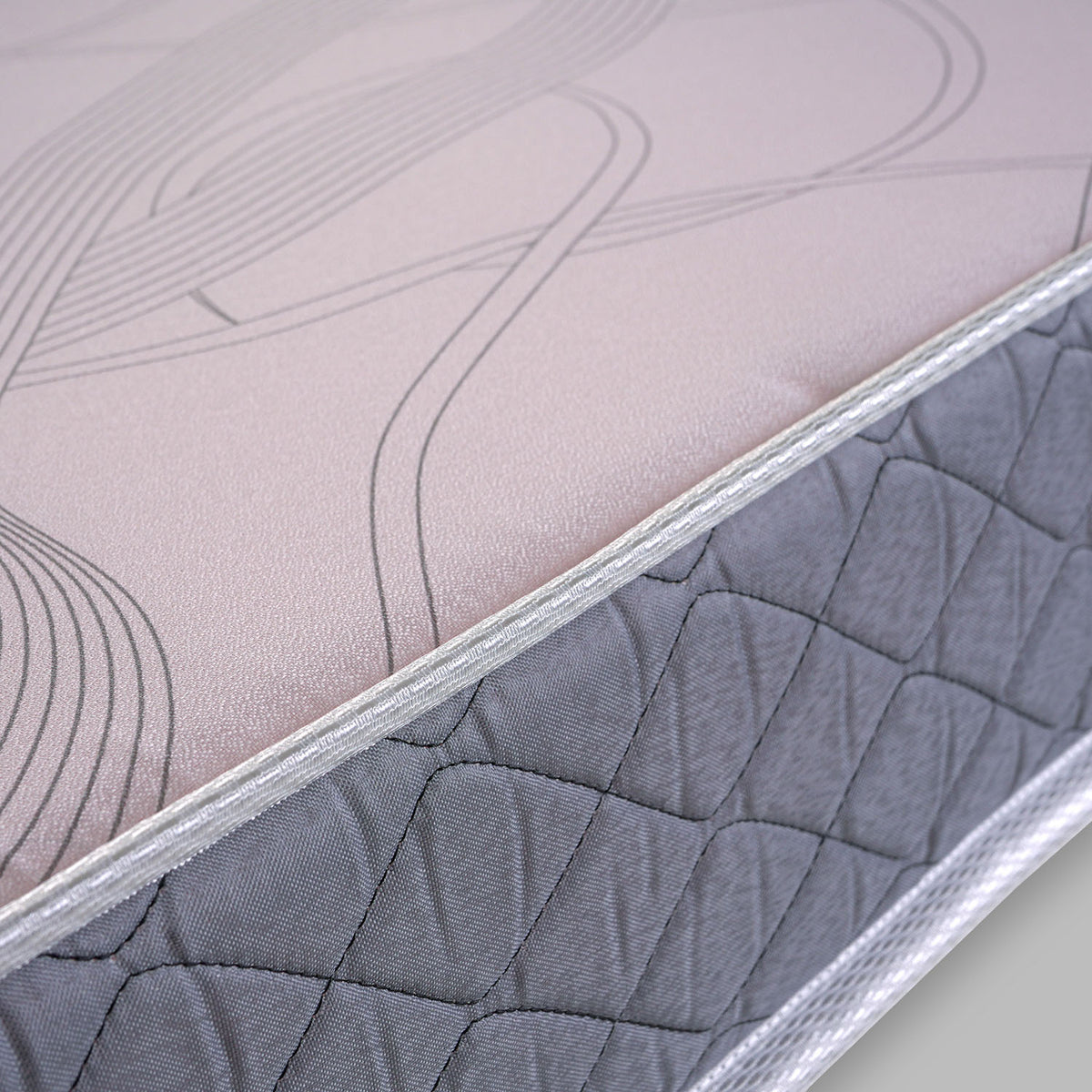 Colchão Casal Espuma D20 Veyron 138x188x12 Cinza