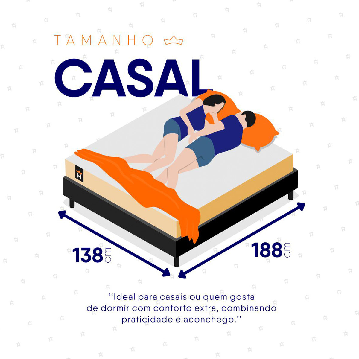 Cama Box Baú Alford 138x188 Bege e Preto c/ Molas Ensacadas Espuma D26 Suporta 110 kg