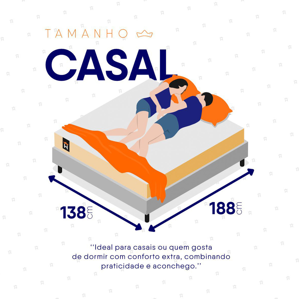 Cama Box Molas Ensacadas Alford Casal 138x188 Branco Espuma D26 Suporta 120 Kg Por Pessoa
