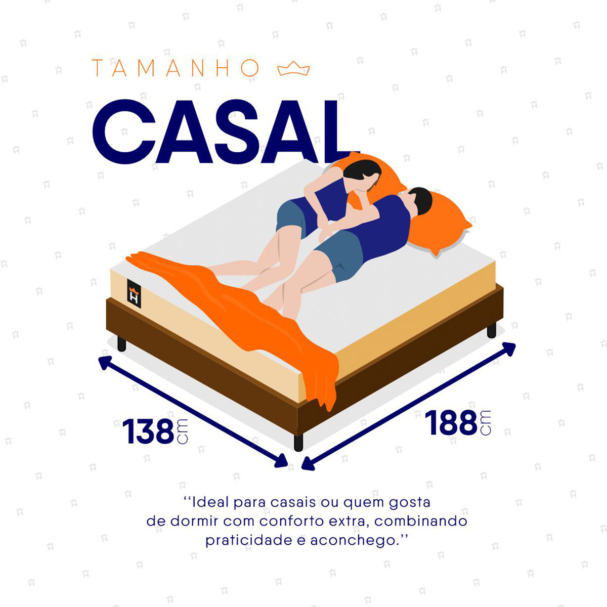 Cama Box Molas Ensacadas Alford Casal 138x188 Marrom Espuma D26 Suporta 120 Kg Por Pessoa