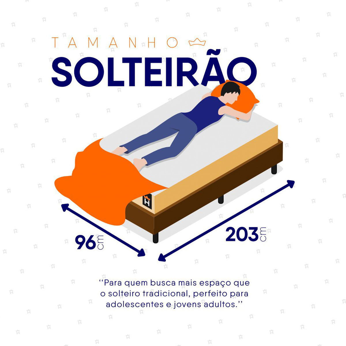 Cama Box Molas Ensacadas Alford Solteirão 96x203 Marrom Espuma D26 Suporta 120 Kg Por Pessoa