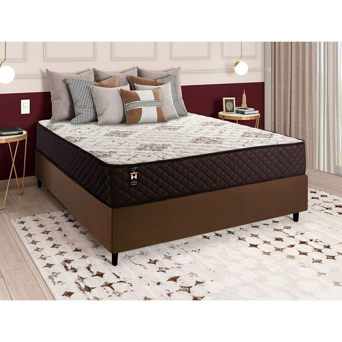 Cama Box Molas Ensacadas Allura Casal 138x188 King House