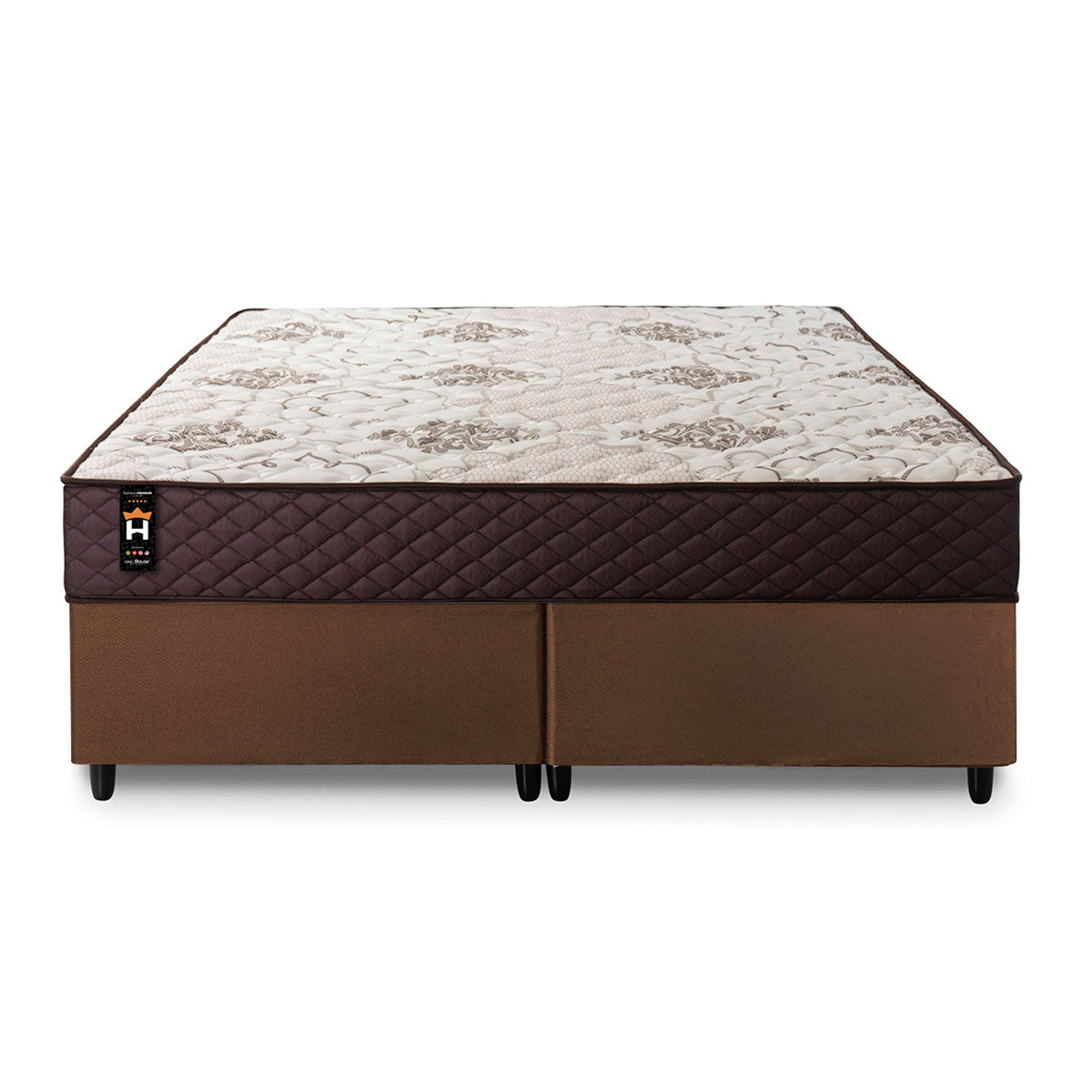 Cama Box Allura Molas Ensacadas Queen 158x198 King House