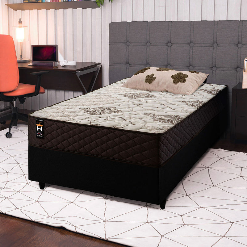 Cama Box Molas Ensacadas Allura Solteiro 88x188 King House