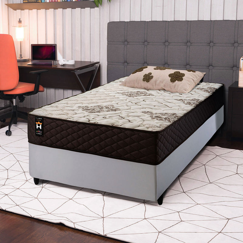 Cama Box Molas Ensacadas Allura Solteiro 88x188 King House
