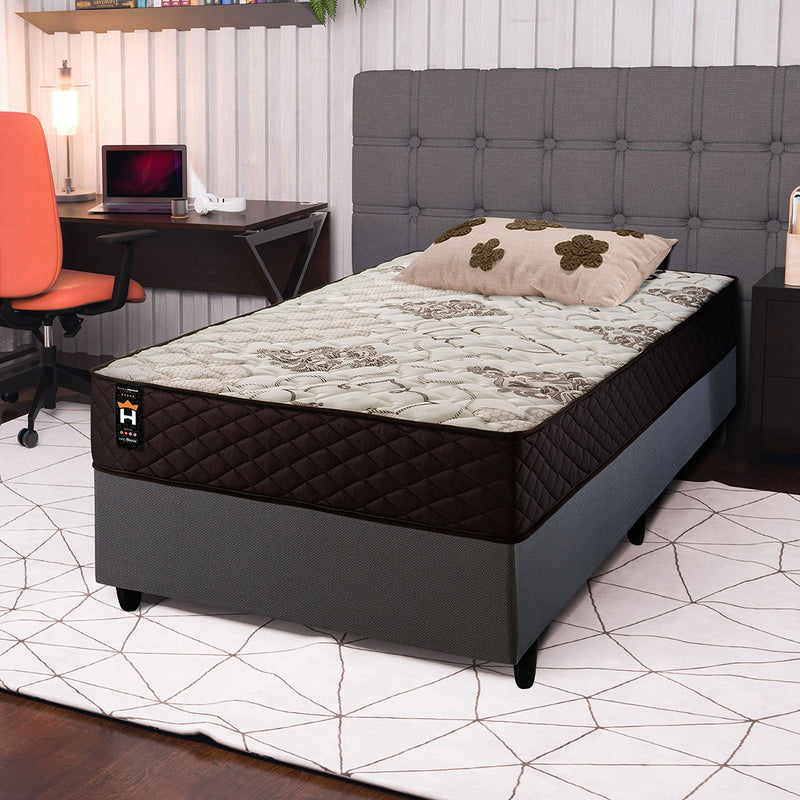 Cama Box Molas Ensacadas Allura Solteirão 96x203 King House