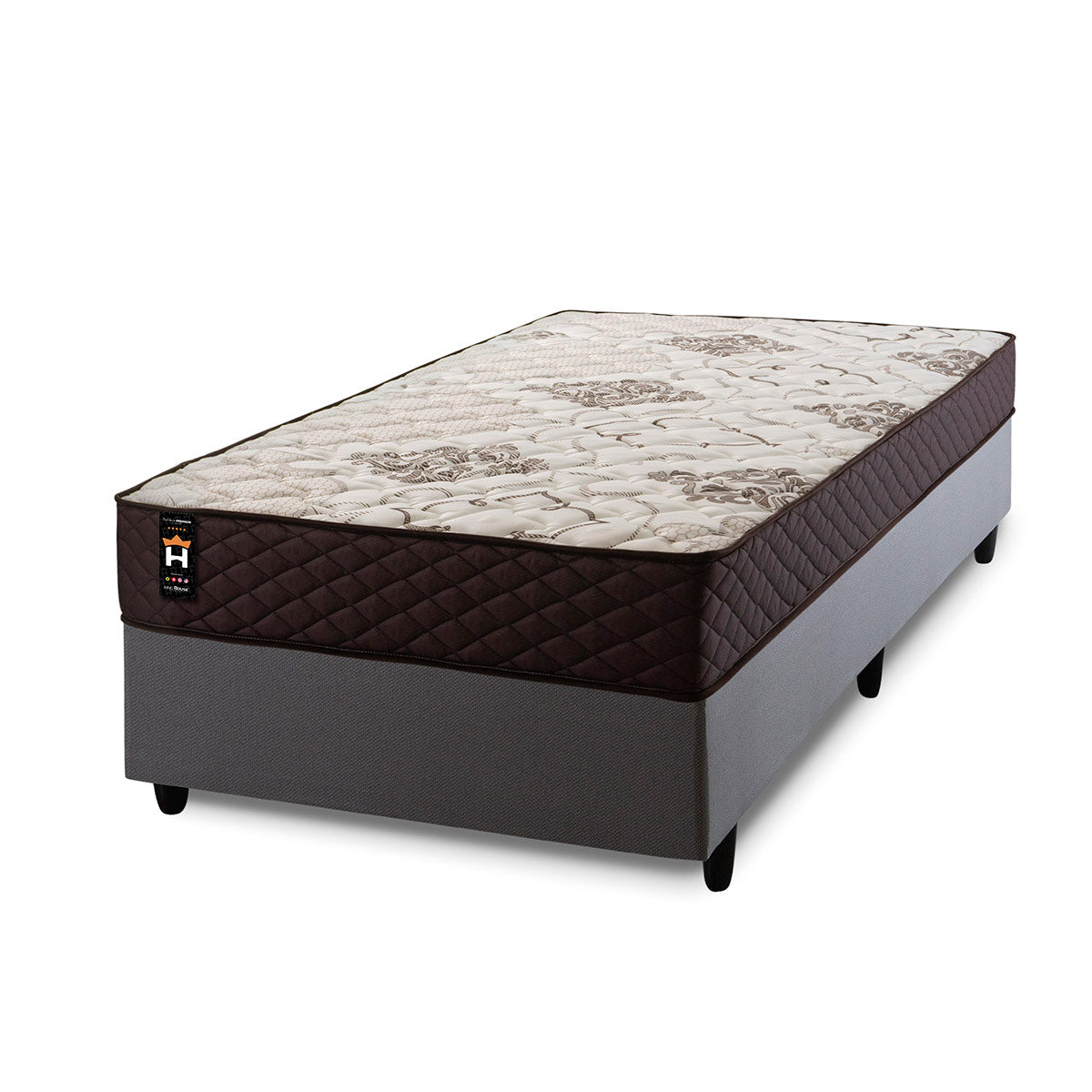 Cama Box Molas Ensacadas Allura Solteirão 96x203 King House