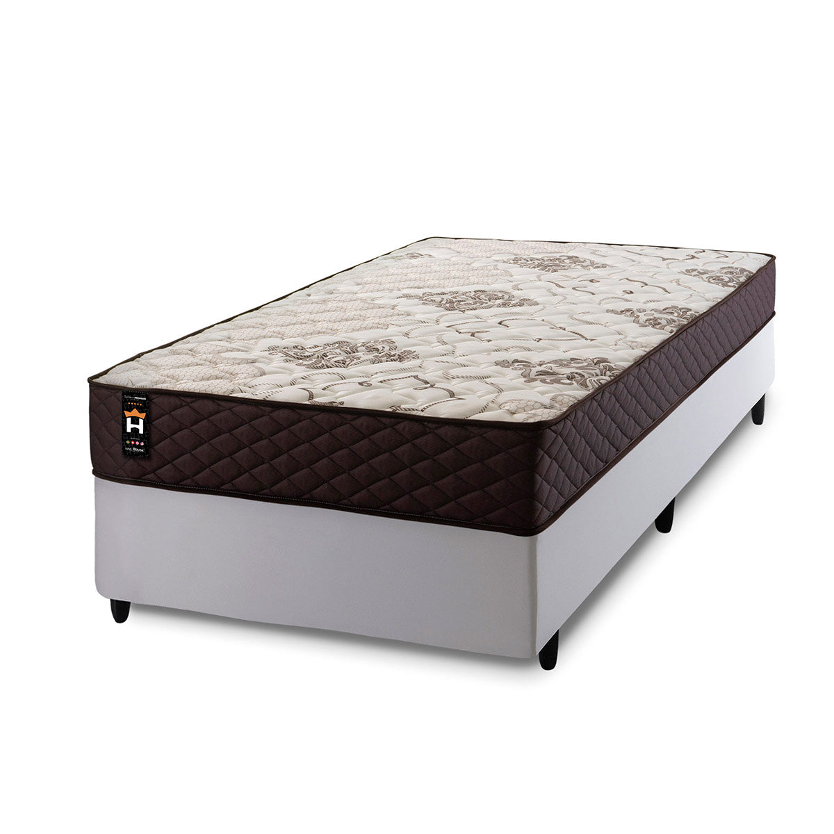 Cama Box Molas Ensacadas Allura Solteirão 96x203 King House