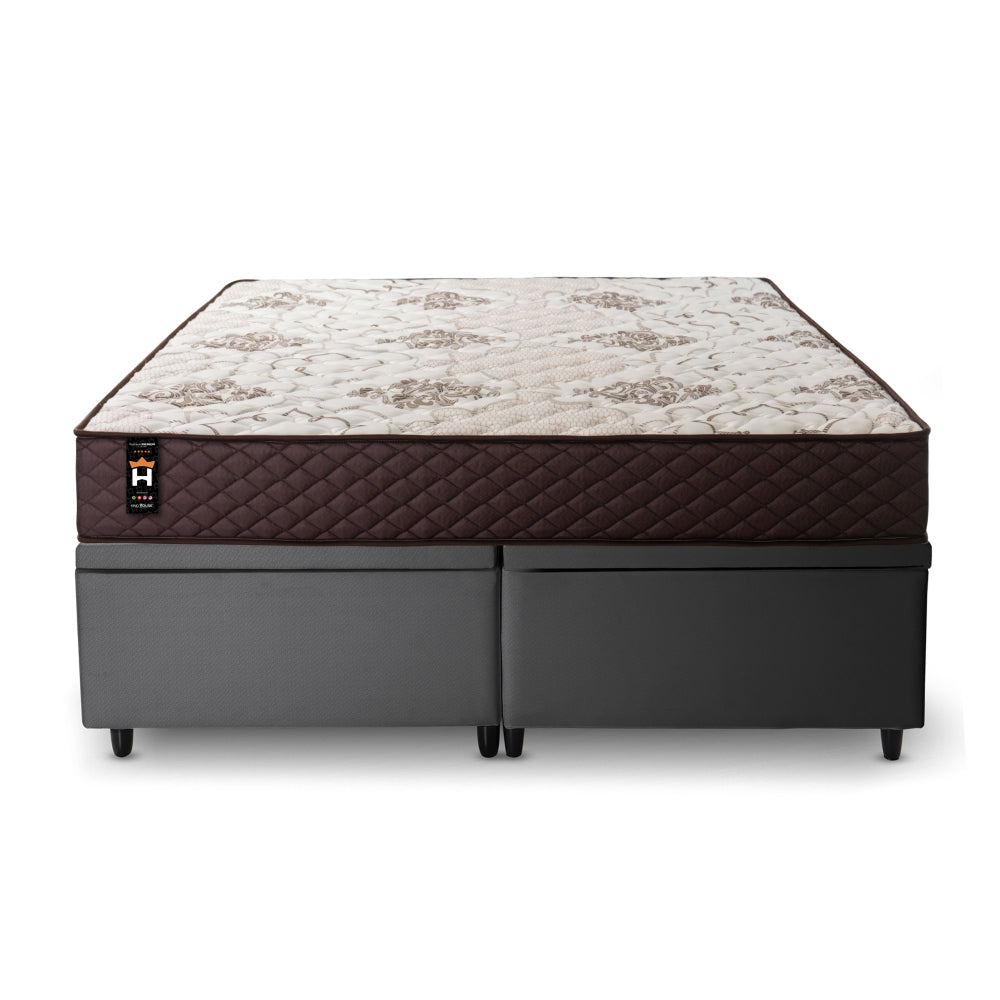 Cama Box Baú Allura c/ Molas Ensacadas 158x198 King House