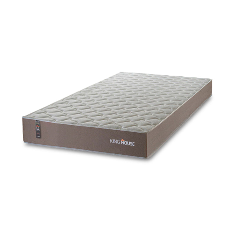 Colchão Solteiro Alpha Special 88x188x22 Bege c/ Molas ensacadas - Hellen Espuma D26 Suporta 110 Kg Por Pessoa