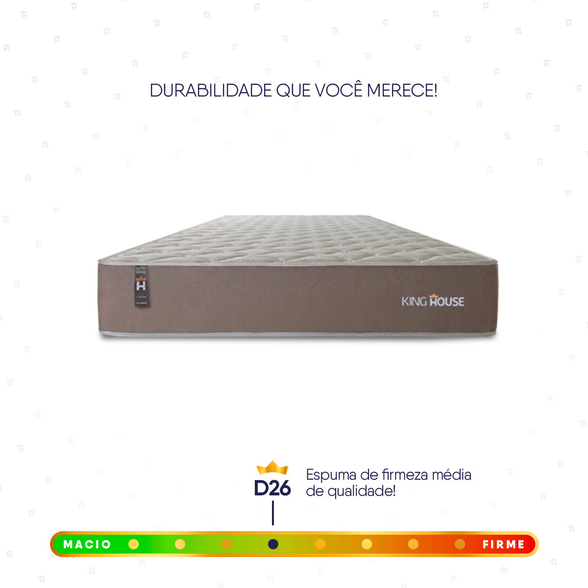 Colchão Solteiro Alpha Special 88x188x22 Bege c/ Molas ensacadas - Hellen Espuma D26 Suporta 110 Kg Por Pessoa
