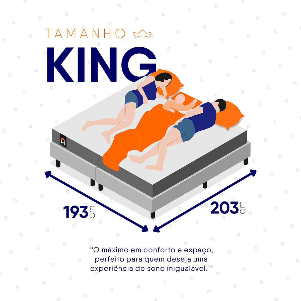 Cama Box Baú Alpine c/ Molas Ensacadas 193x203 Cinza e Branco Espuma D28 Suporta 120 kg