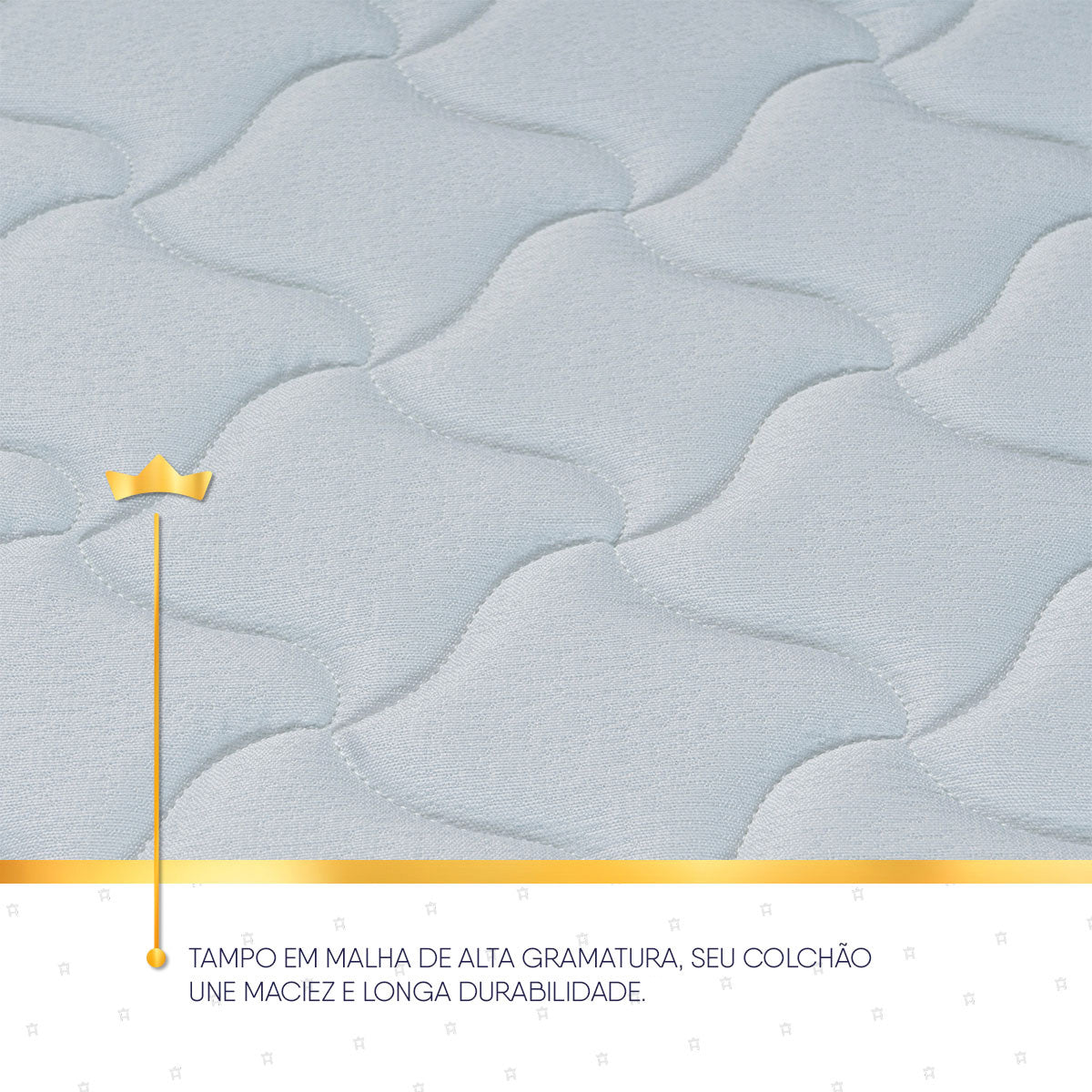 Cama Box Baú Alpine c/ Molas Ensacadas 193x203 Cinza Espuma D28 Suporta 120 kg