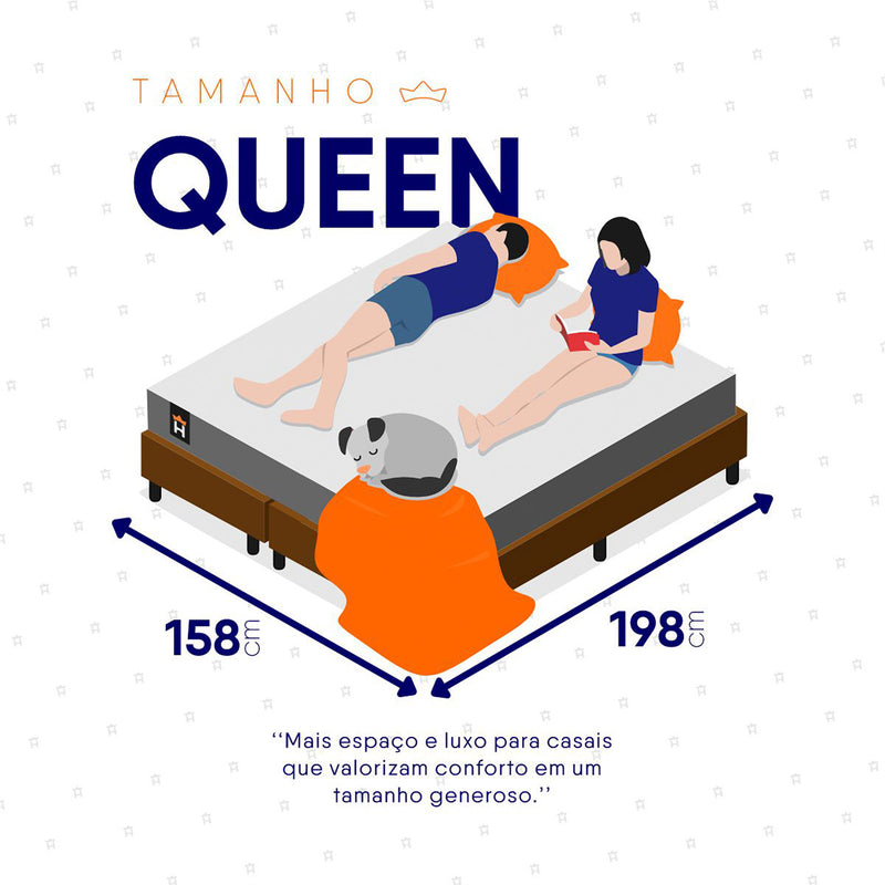 Cama Box Alpine Molas Ensacadas Queen 158x198 Cinza Espuma D28 Suporta 120 kg