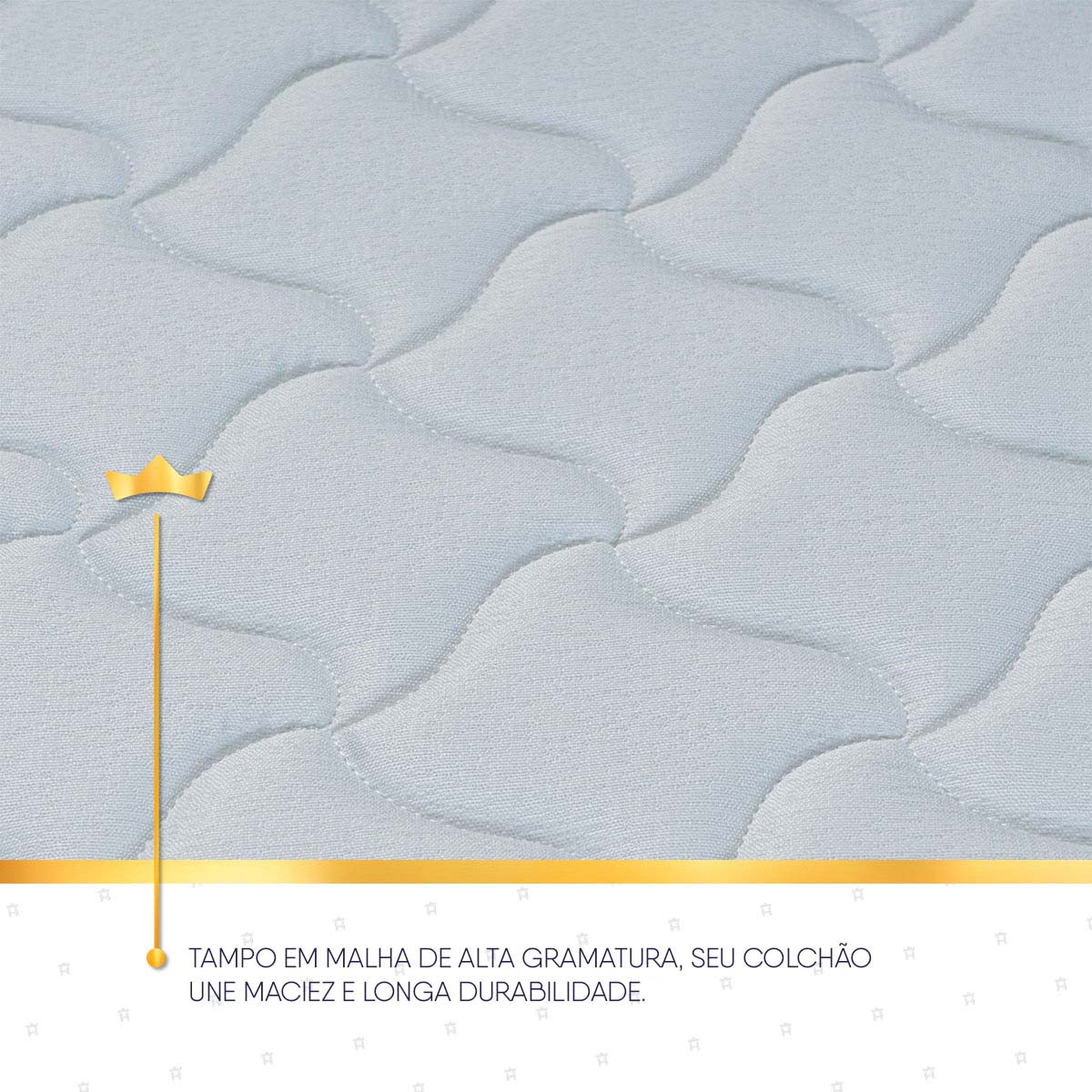 Colchão c/ Molas Ensacadas Alpine Cinza Solteiro 88x188x27 Espuma D28