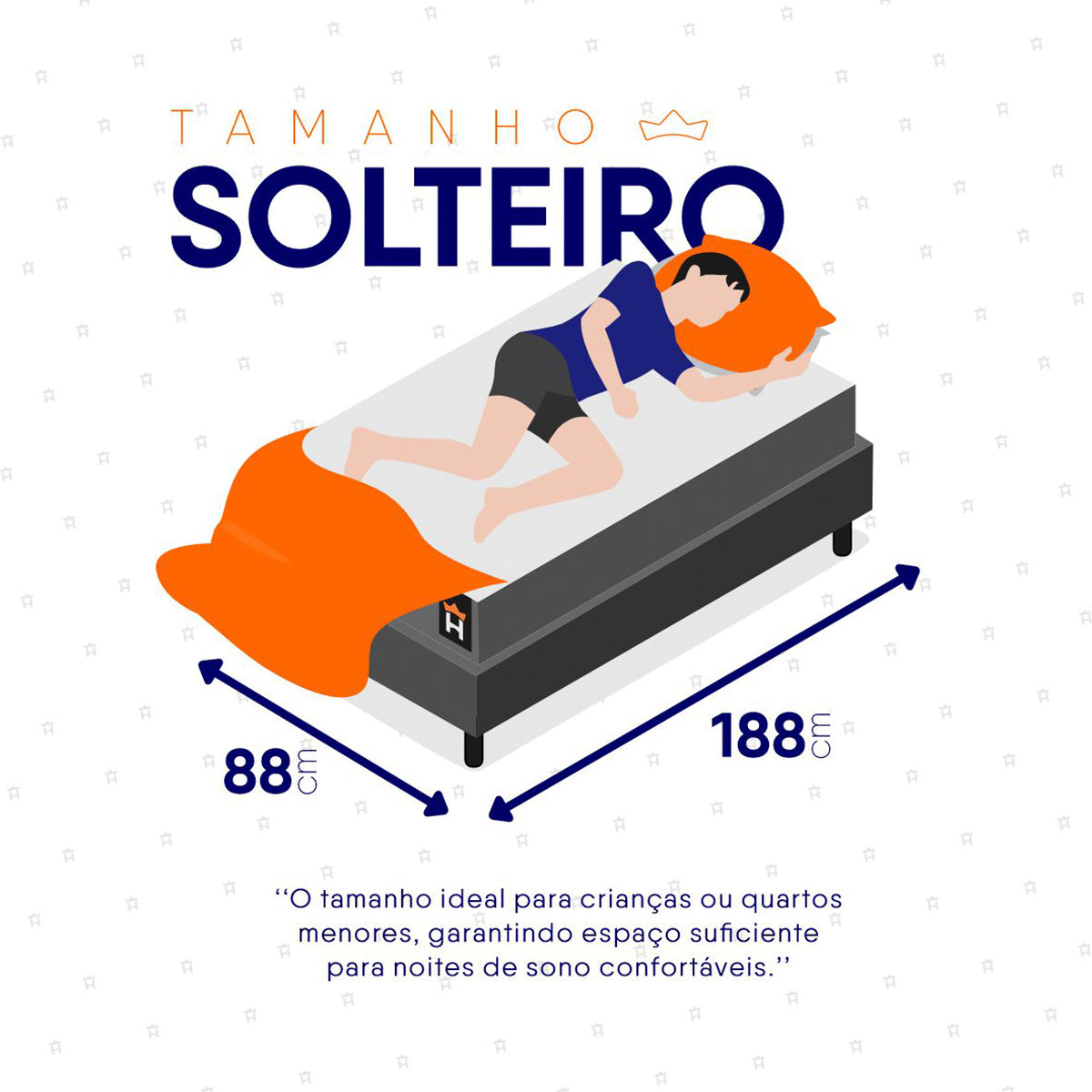 Cama Box Argel Espuma D33 Solteiro 88x188 Cinza King House
