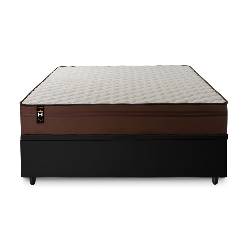 Cama Box Baú Atlanta 138x188 Preto Espuma D45 King House