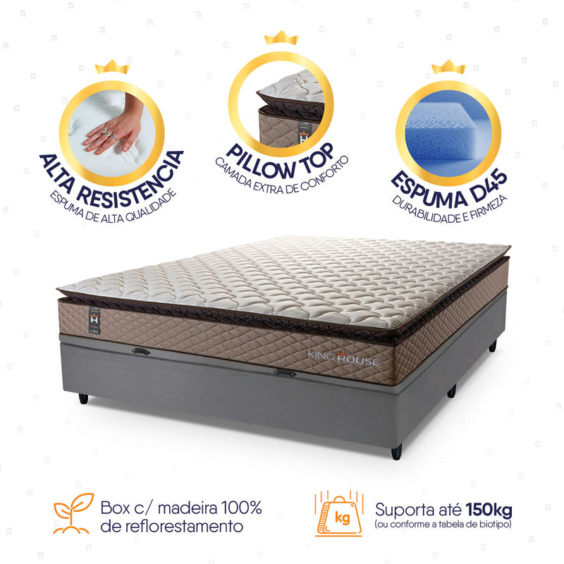 Cama-Box-Baú-Atlanta-138x188-Bege-e-Cinza-Espuma-D45
