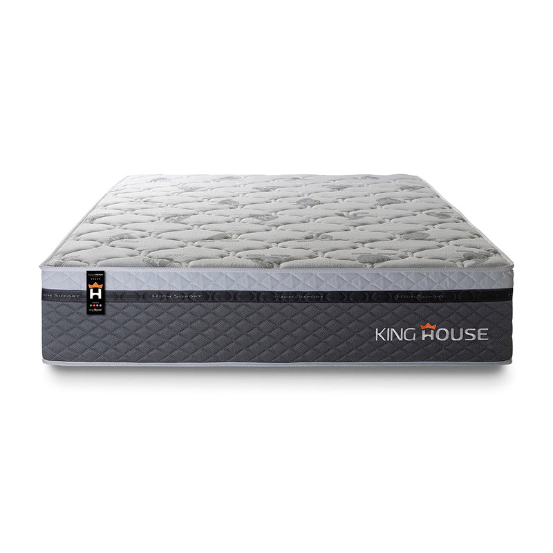 Colchão c/ Molas Ensacadas Benton Cinza King 193x203x33