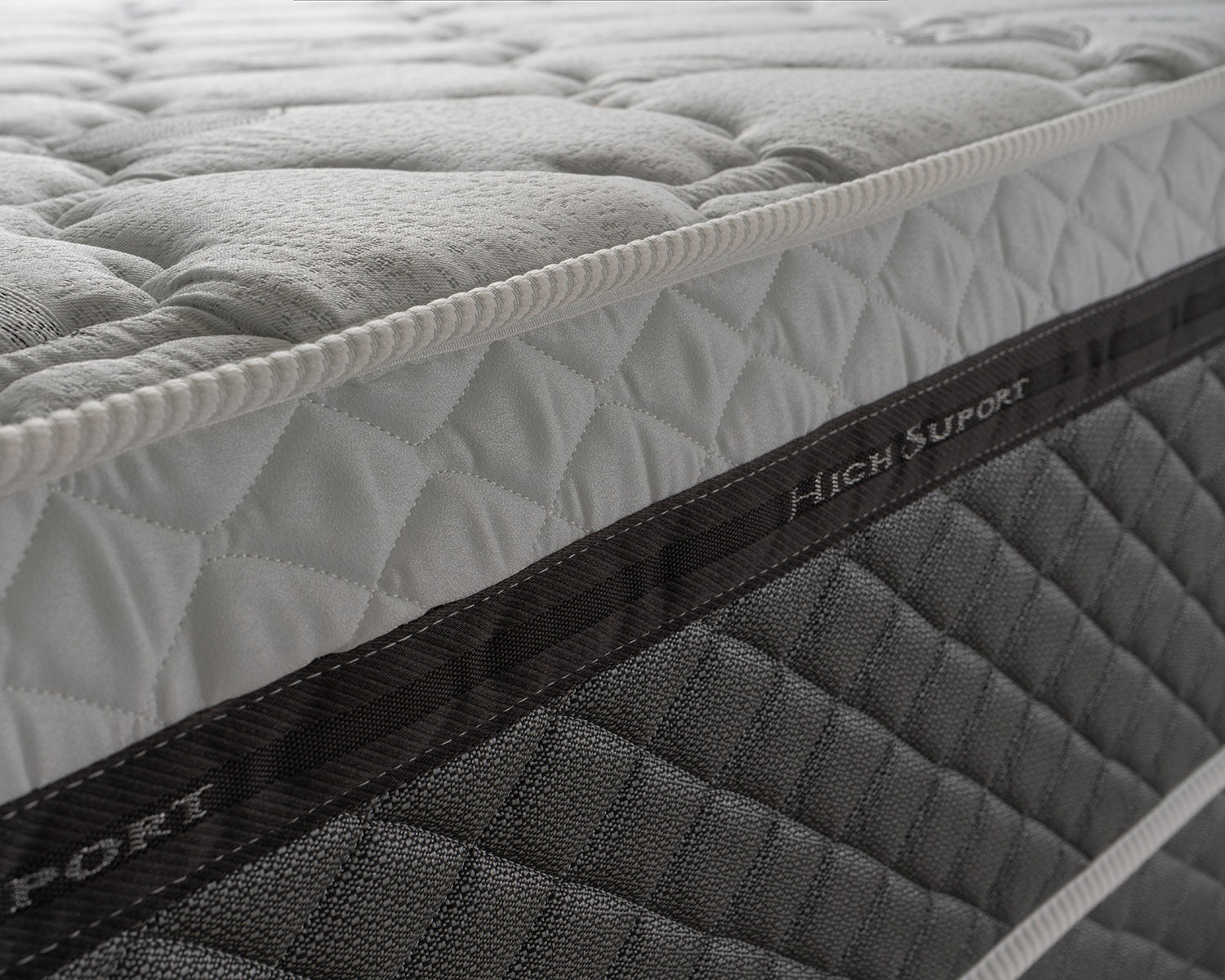 Cama Box Baú Benton 88x188 c/ Molas Ensacadas King House