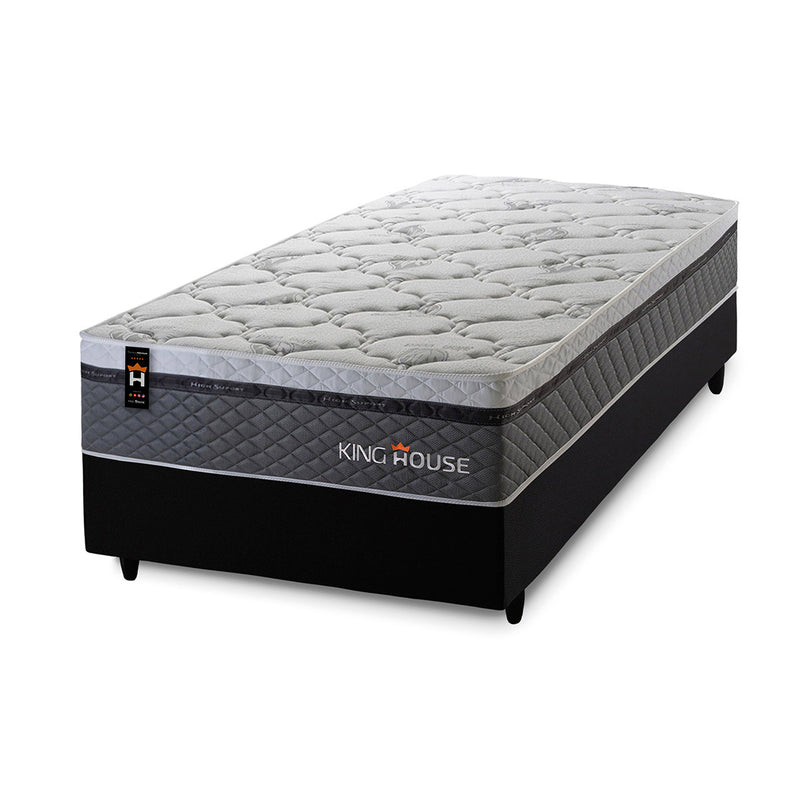 Cama Box Molas Ensacadas Benton Solteiro 88x188 King House