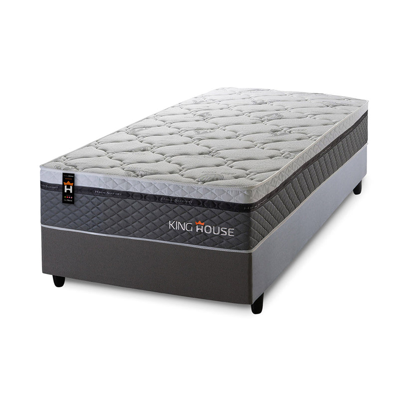Cama Box Molas Ensacadas Benton Solteiro 88x188 King House
