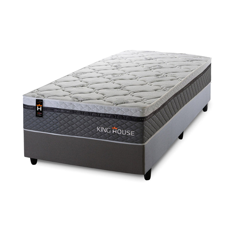 Cama Box Molas Ensacadas Benton Solteirão 96x203 King House