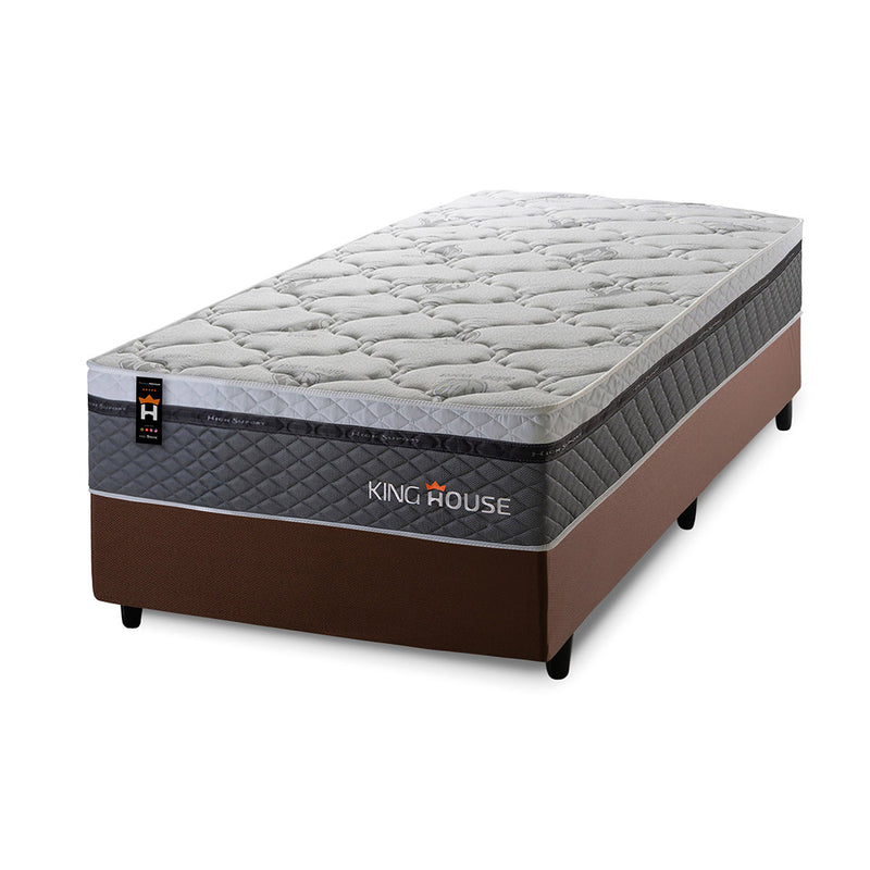 Cama Box Molas Ensacadas Benton Solteirão 96x203 King House