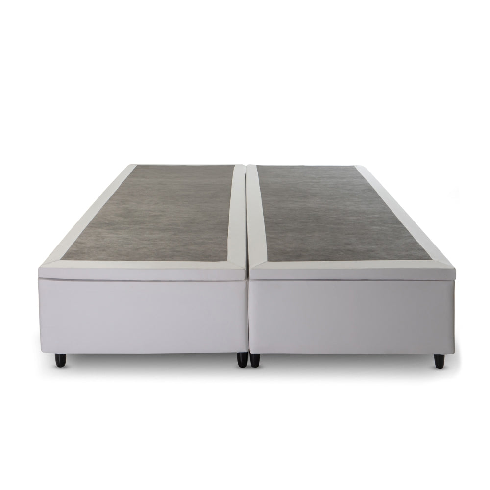 Base Box Baú Branco King Size 193x203x45