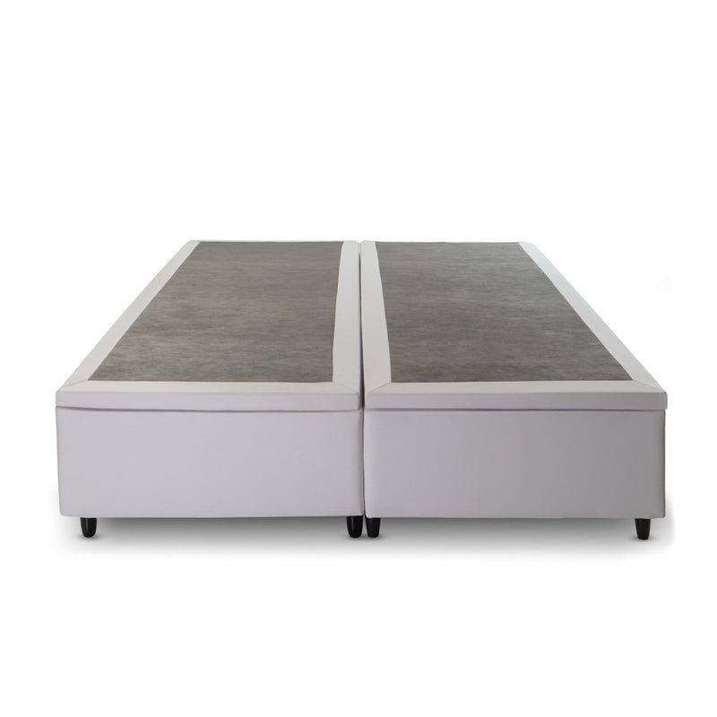 Base Box Baú Branco King Size 193x203x45