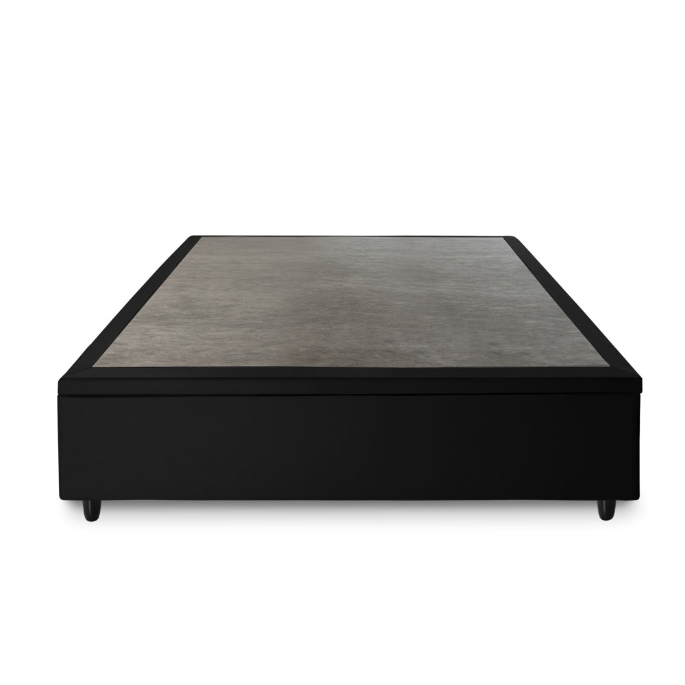 Base Box Baú Preto Casal 138x188x45