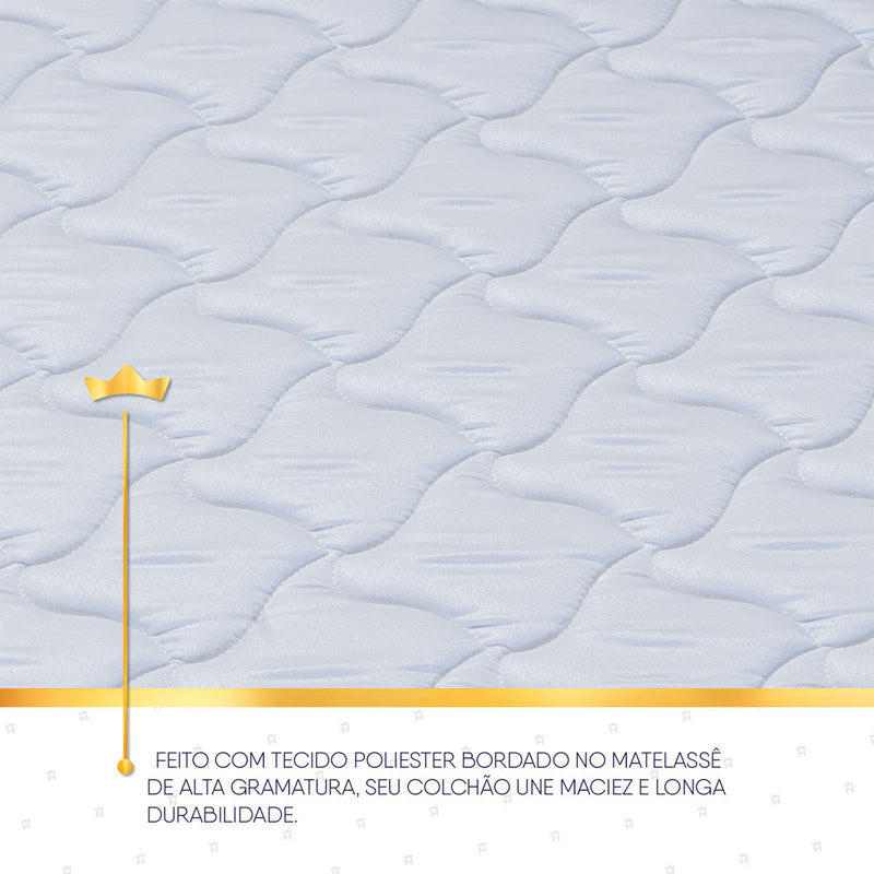 Cama Box Cairo Molas Ensacadas Solteirão 96x203 King House
