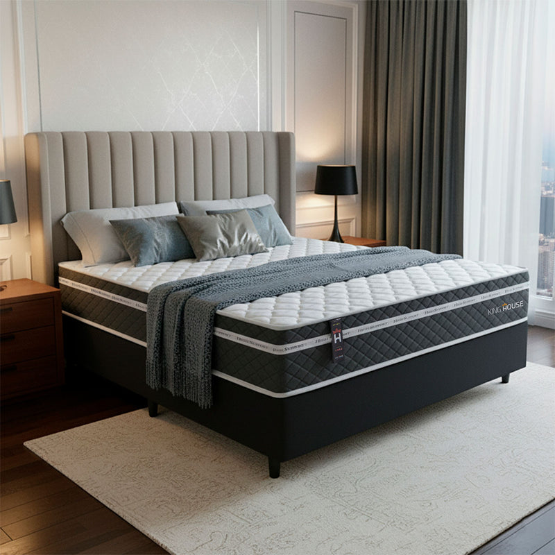 Cama Box Cairo Molas Ensacadas Casal 138x188 King House