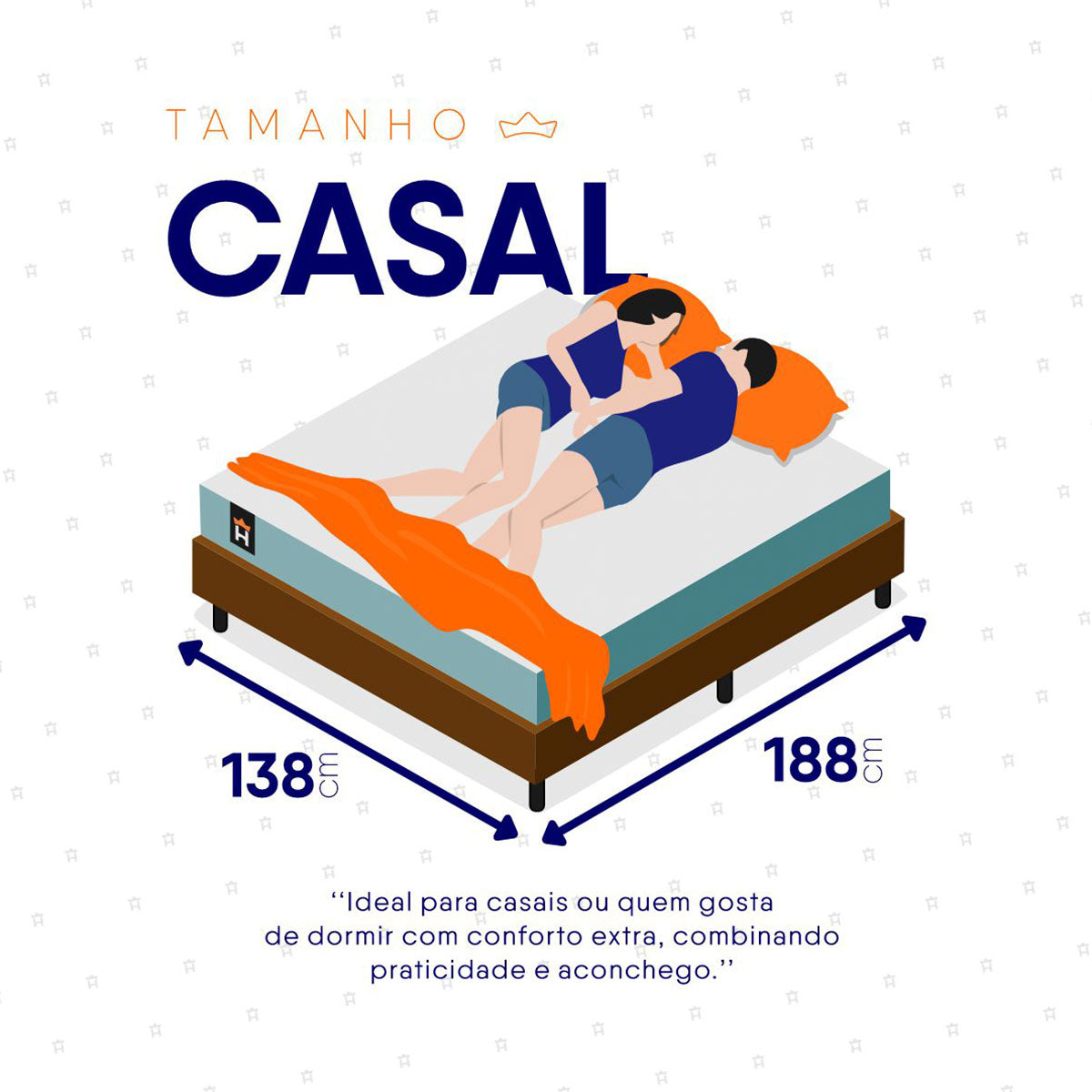Cama Box Lagos Molas Ensacadas Casal 138x188 King House