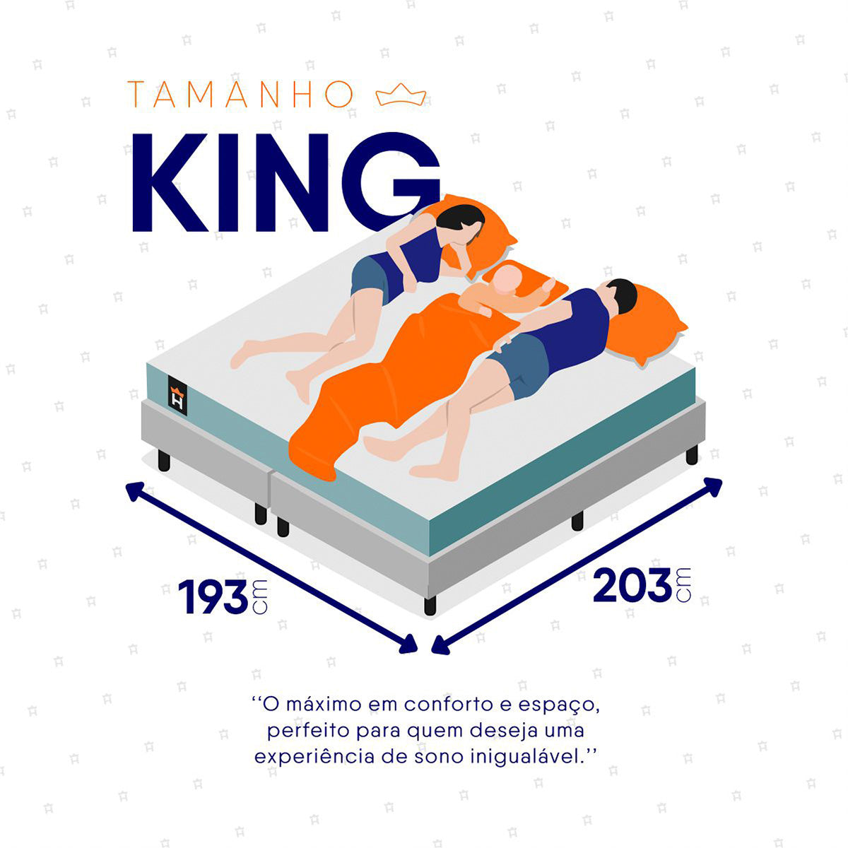 Cama Box Lagos Molas Ensacadas King 193x203 King House