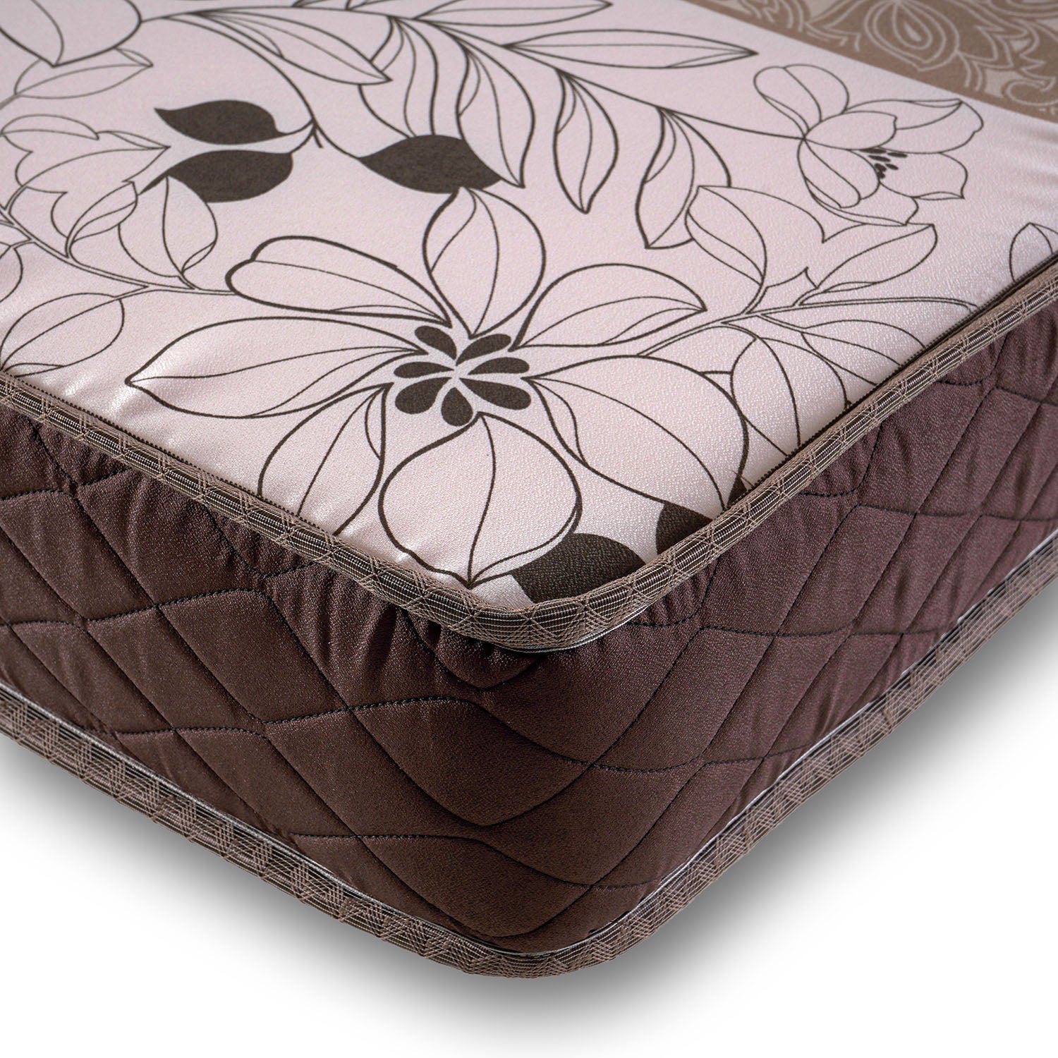 Colchão Solteiro Espuma D20 Cayene 88x188x12 Marrom