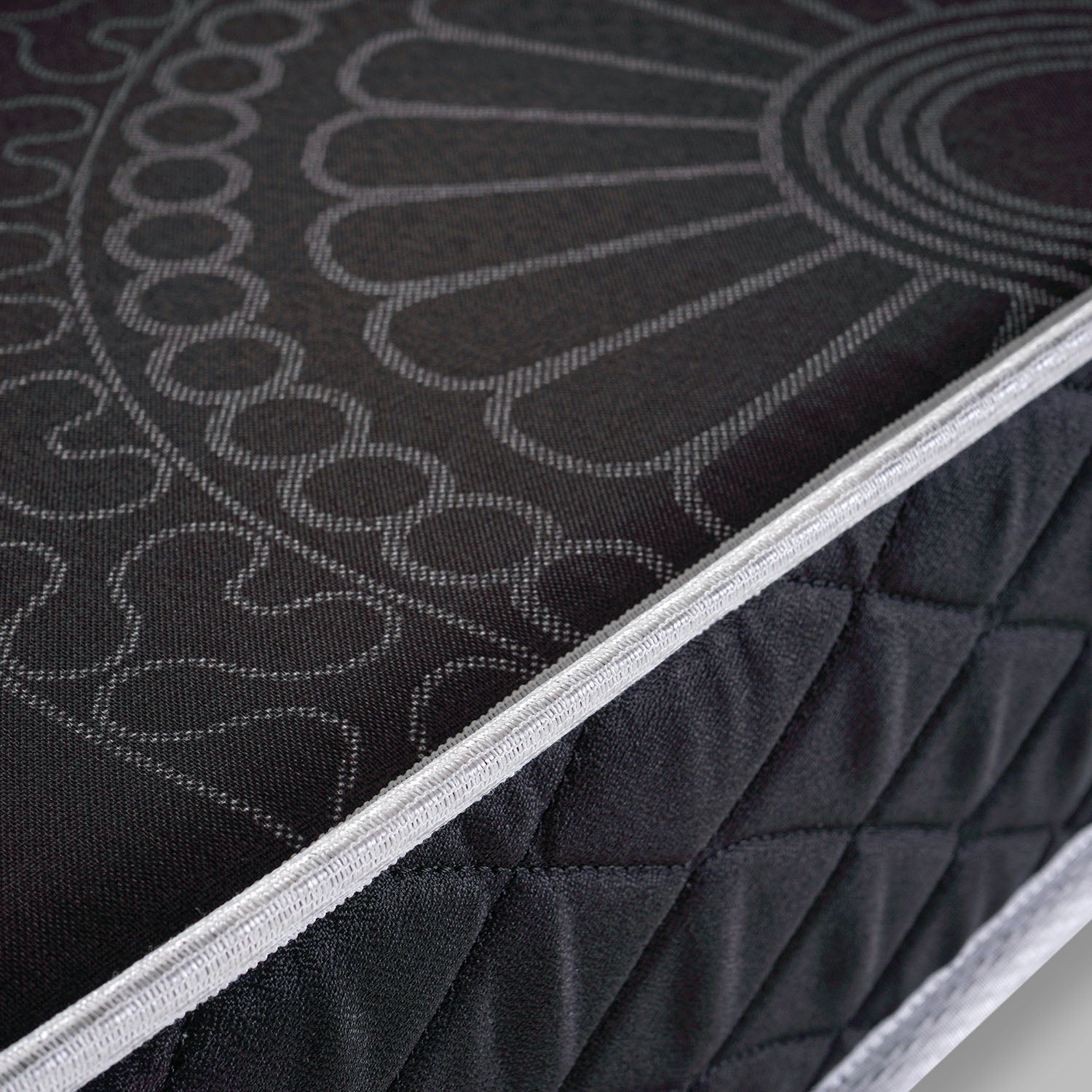 Colchão Solteiro Espuma D20 Charlotte 88x188x12 Preto