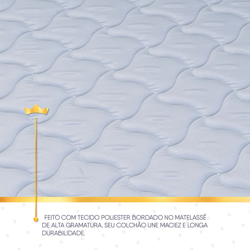 Cama Box Baú Chicago Solteiro 88x188 Cinza Espuma D33