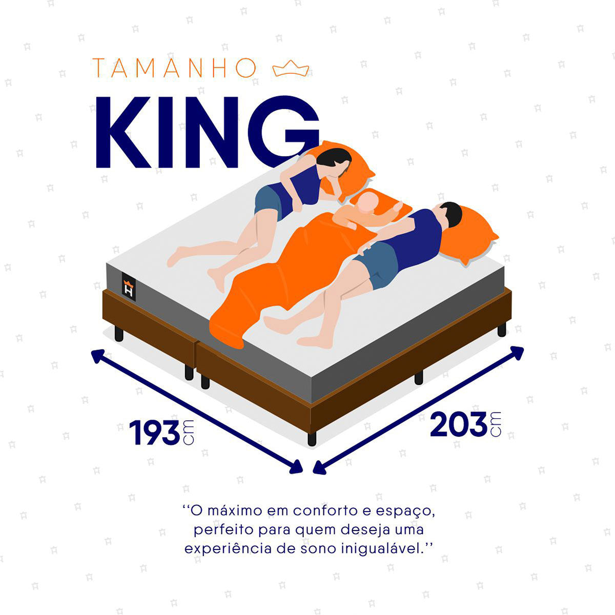 Cama Box Chicago Espuma King 193x203 Cinza e Marrom Espuma D33