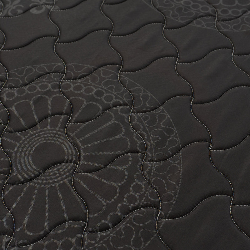 Conjugado Casal Dallas D28 Ortopédico 138x188x56 Preto
