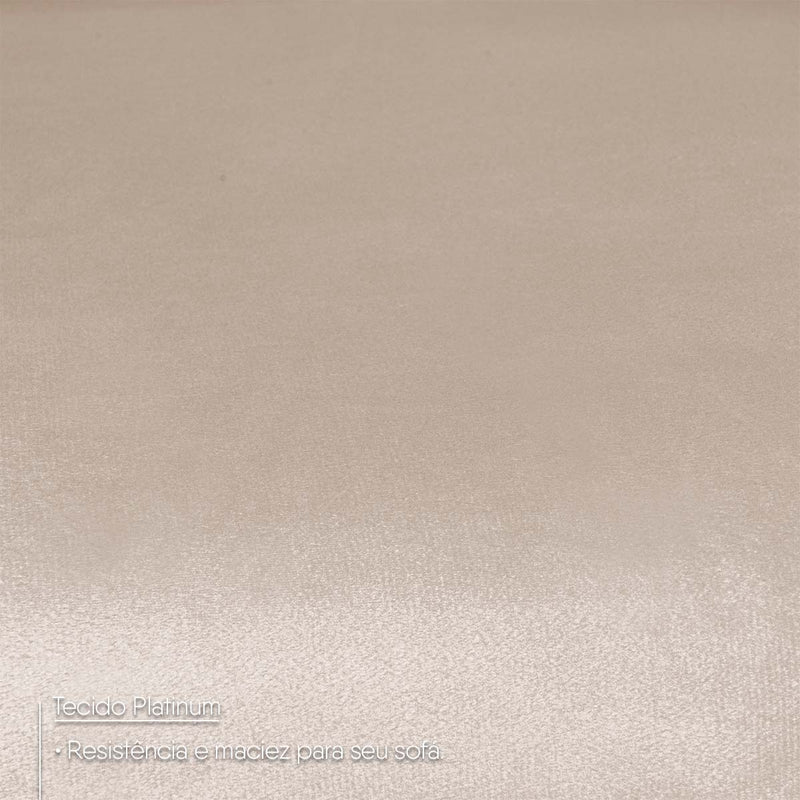 Poltrona do Papai Reclinável Copenhagen Suede Bege