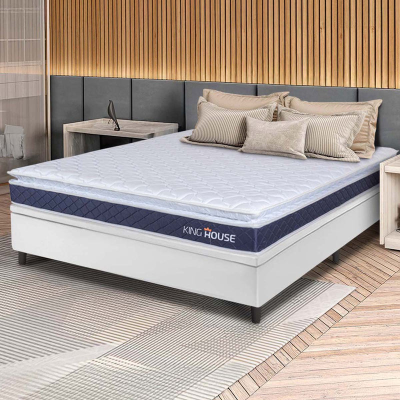 Cama Box Baú Durban Espuma D28 Casal 138x188 King House
