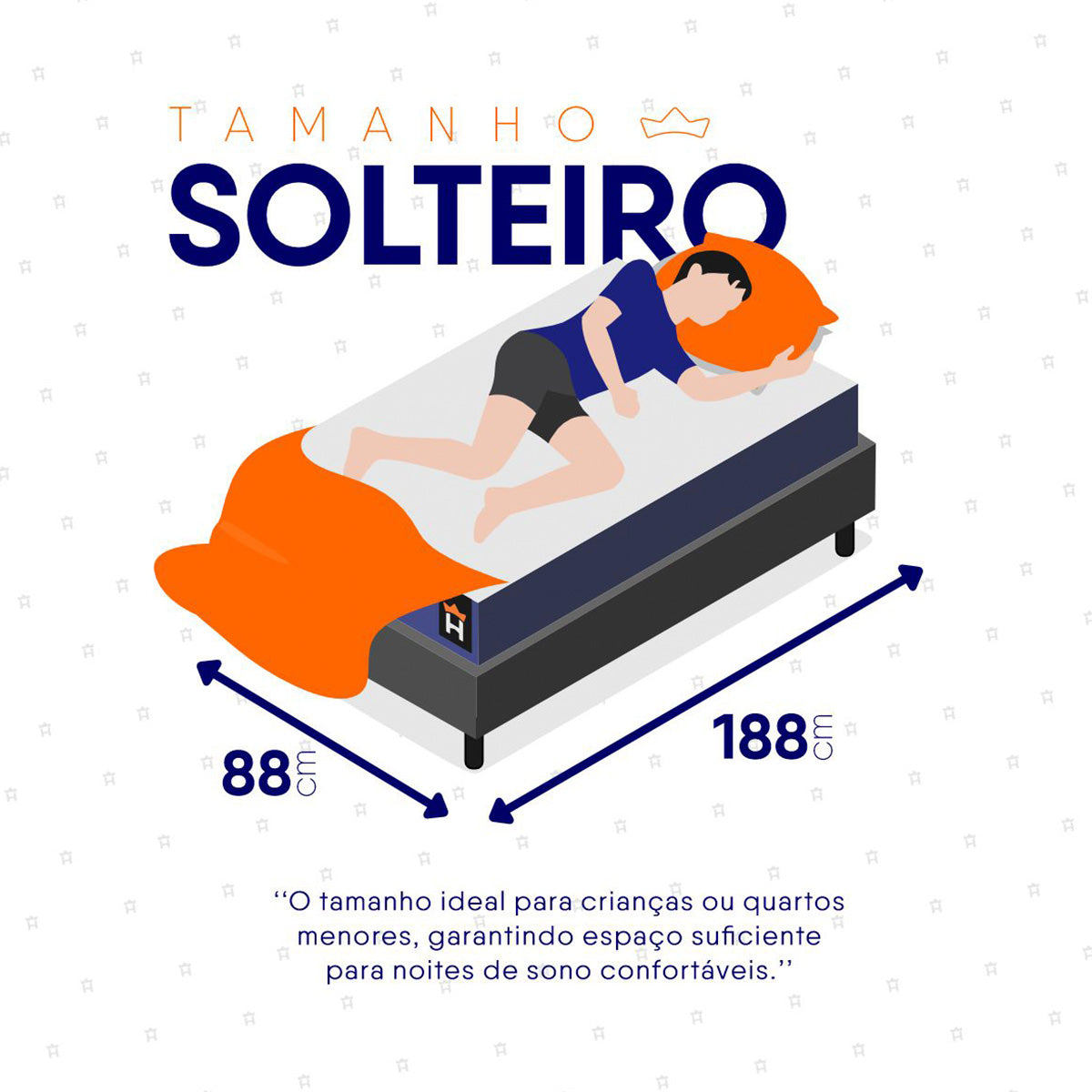Cama Box Baú Durban Espuma D28 Solteiro 88x188 King House