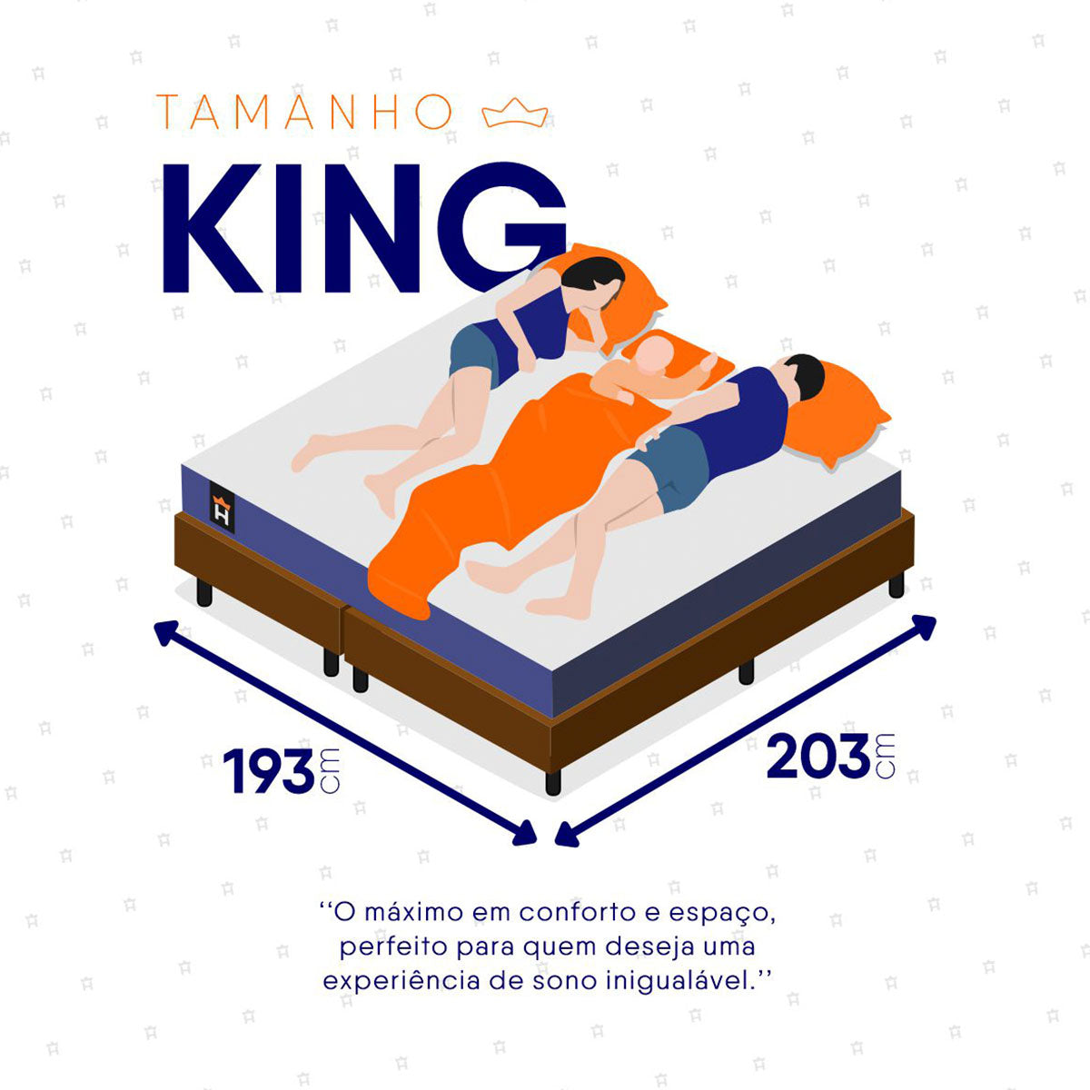 Cama Box Baú Durban Espuma D28 King 193x203 King House