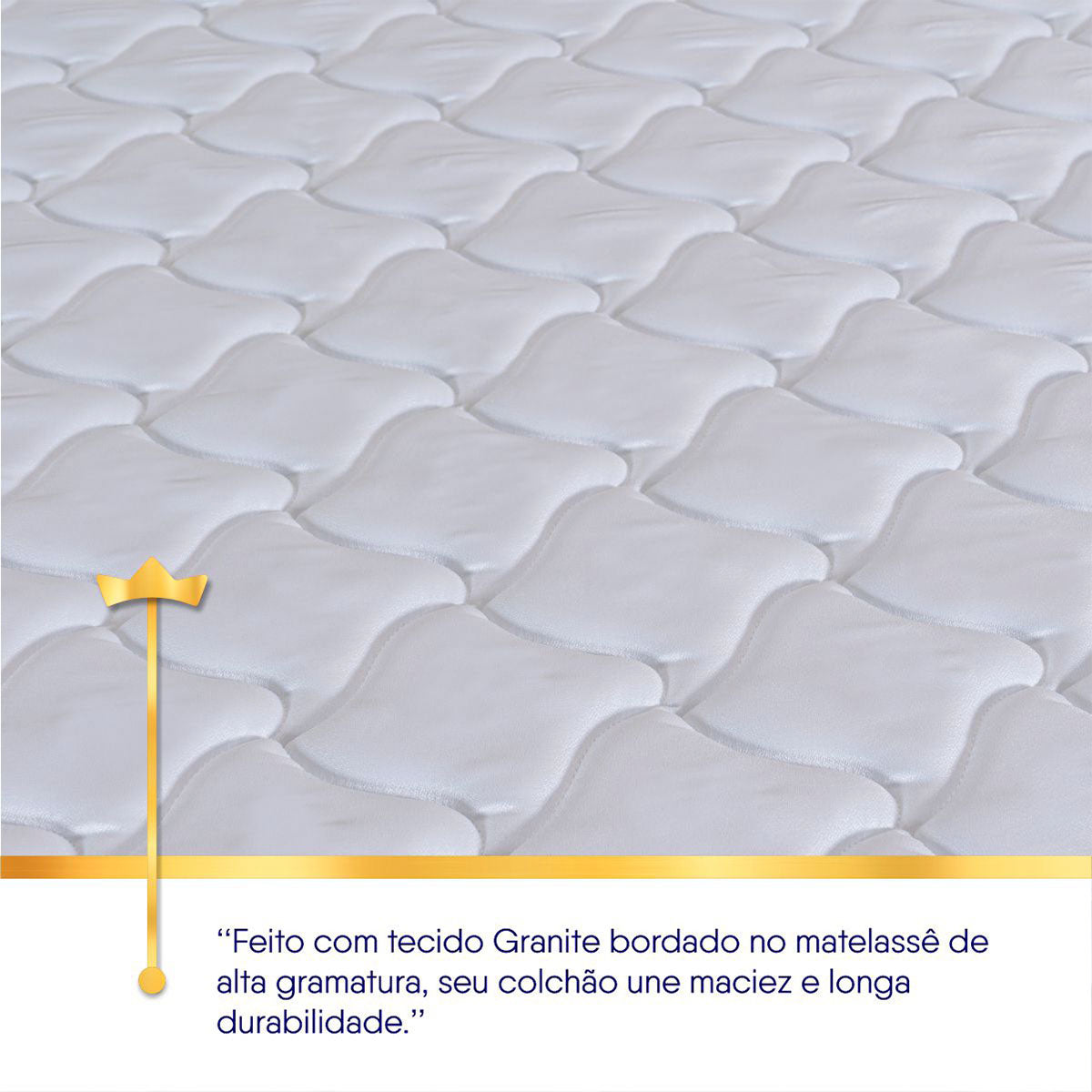 Cama Box Durban Espuma D28 Viúva 128x188 Marrom King House