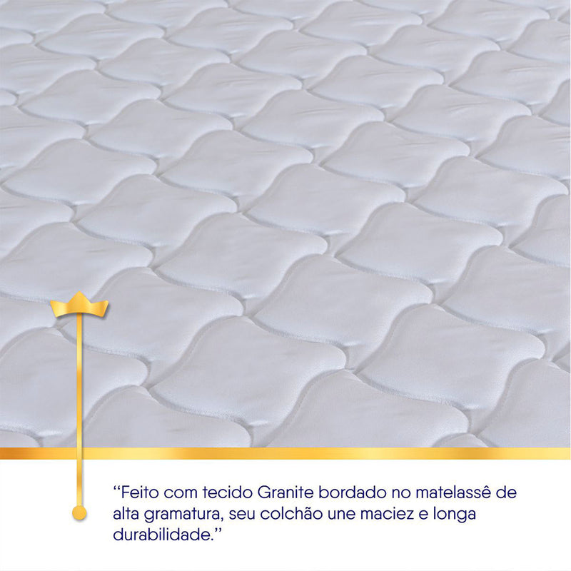 Cama Box Durban Espuma D28 Casal 138x188 Marrom King House