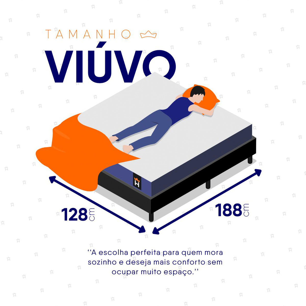Cama Box Durban Espuma D28 Viúva 128x188 Preto King House