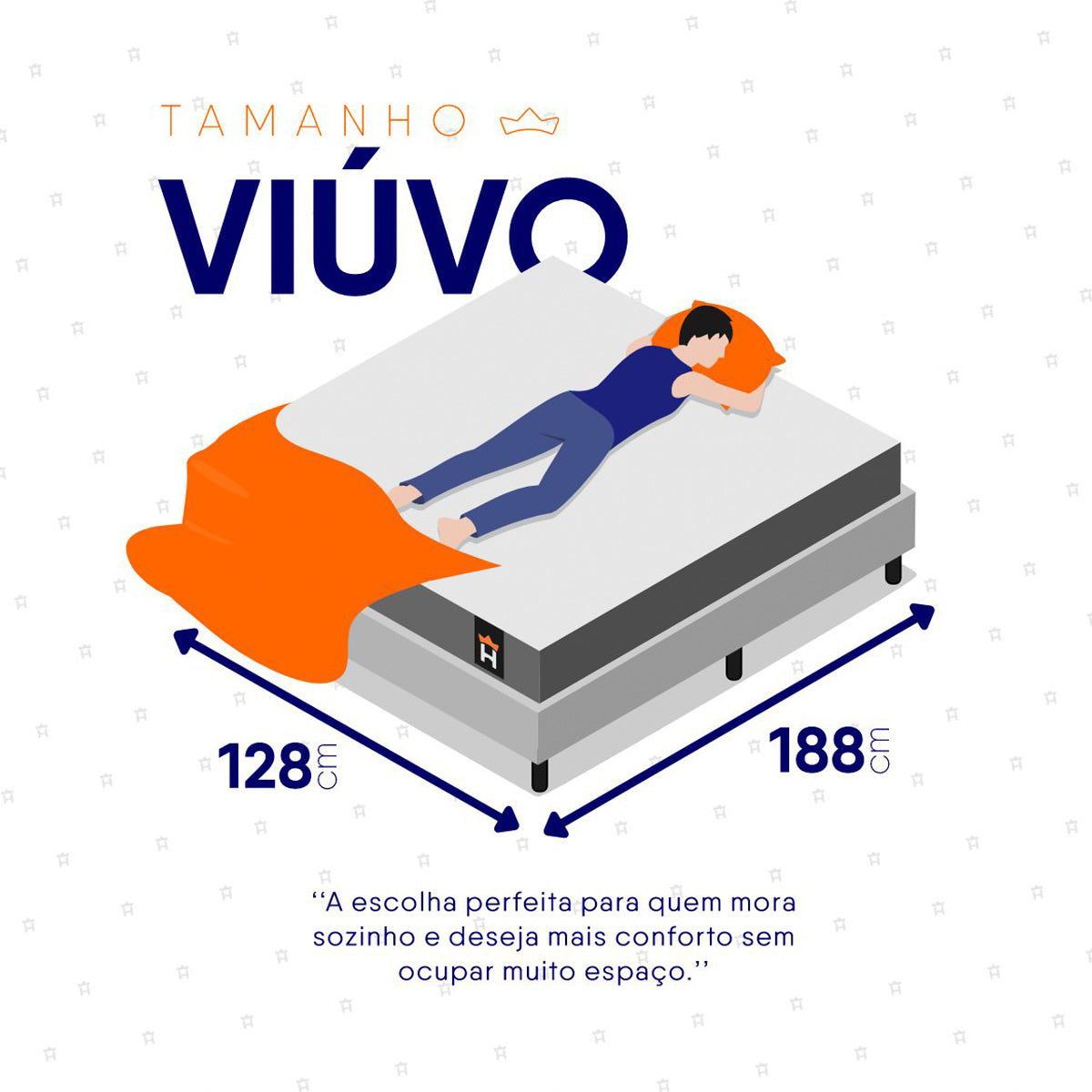 Cama Box Durban Espuma D28 Viúva 128x188 Branco King House