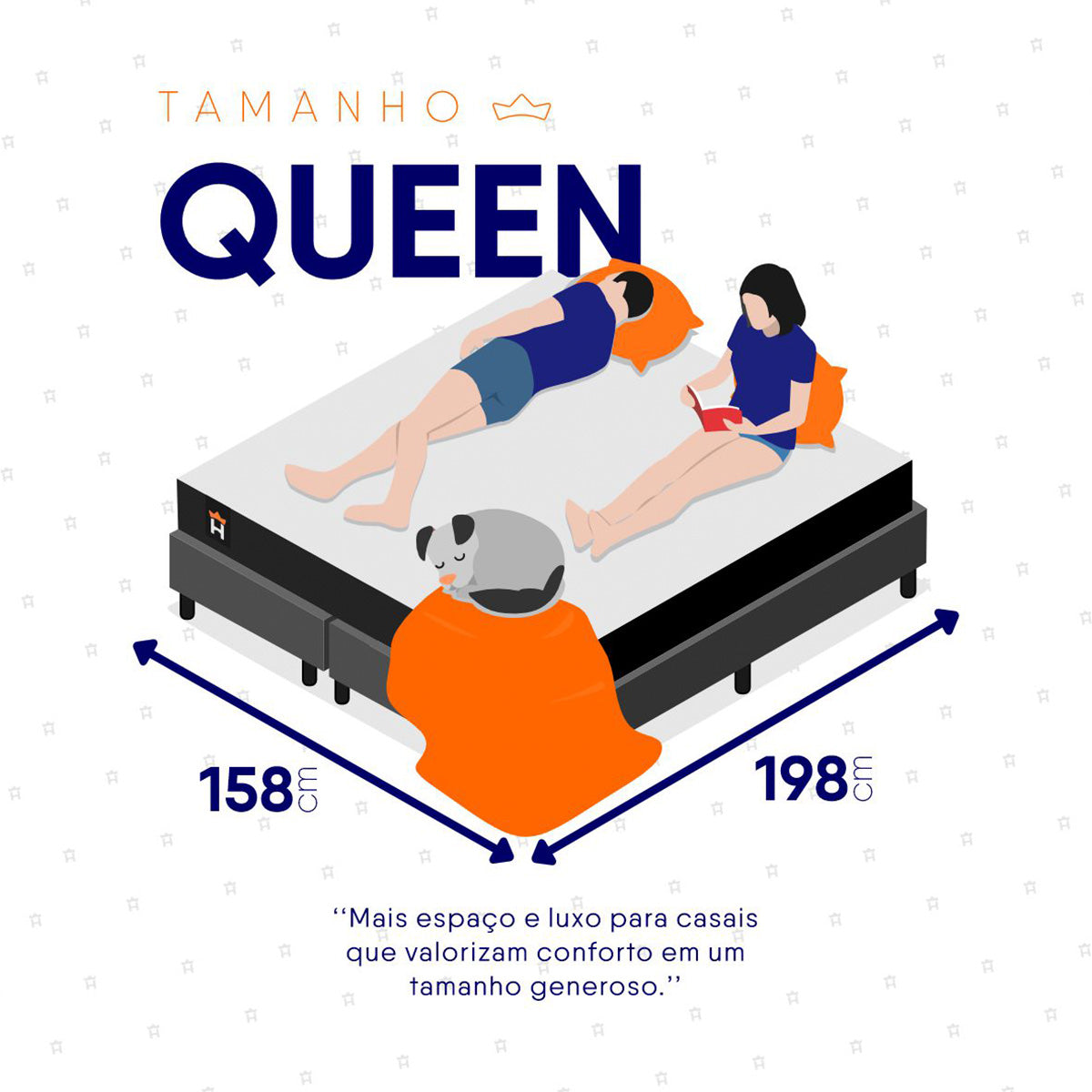Cama Box Durham Molas Ensacadas Queen 158x198 Cinza Espuma D26 Suporta 120 Kg Por Pessoa